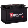 Автомобильный аккумулятор TORNADO 6СТ 577111080 77А/ч-12V ст EN670 европейские прямая 278x175x190