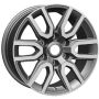 Легковой диск Khomen Wheels KHW1723 8x17 6x139,7 ET38 67,1 F-Silver