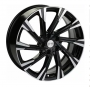 Легковой диск Khomen Wheels KHW1901 7,5x19 5x108 ET36 65,1 Black-FP