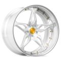 Skill Wheels SK270 11x20 5x114,3 ET15 66,1 серебро + полированный обод