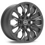 Легковой диск Skill Wheels SV160 10x22 6x139,7 ET10 106,1 бронза + полированные спицы