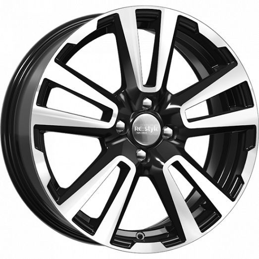 КиК КС874 6,5x17 4x100 ET43 60,1 Алмаз черный