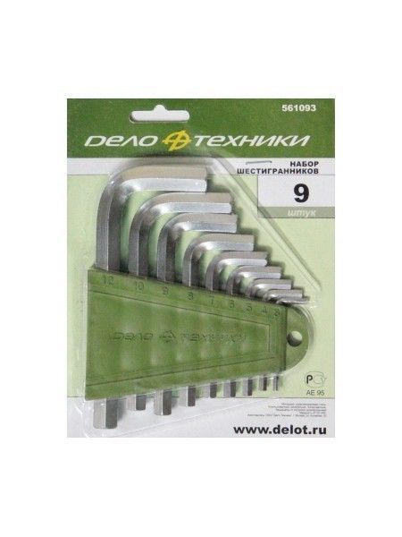 Дело Техники 561093 9 шт. 3 - 12 мм