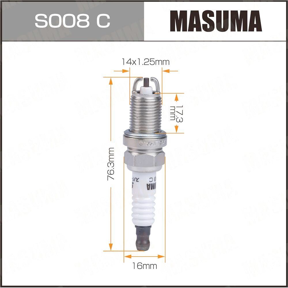 Masuma S008C BKR6EKB-11 1 шт.