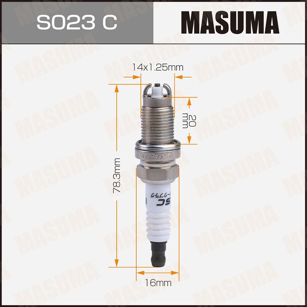 Masuma S023C BKR5EKUD 1 шт.