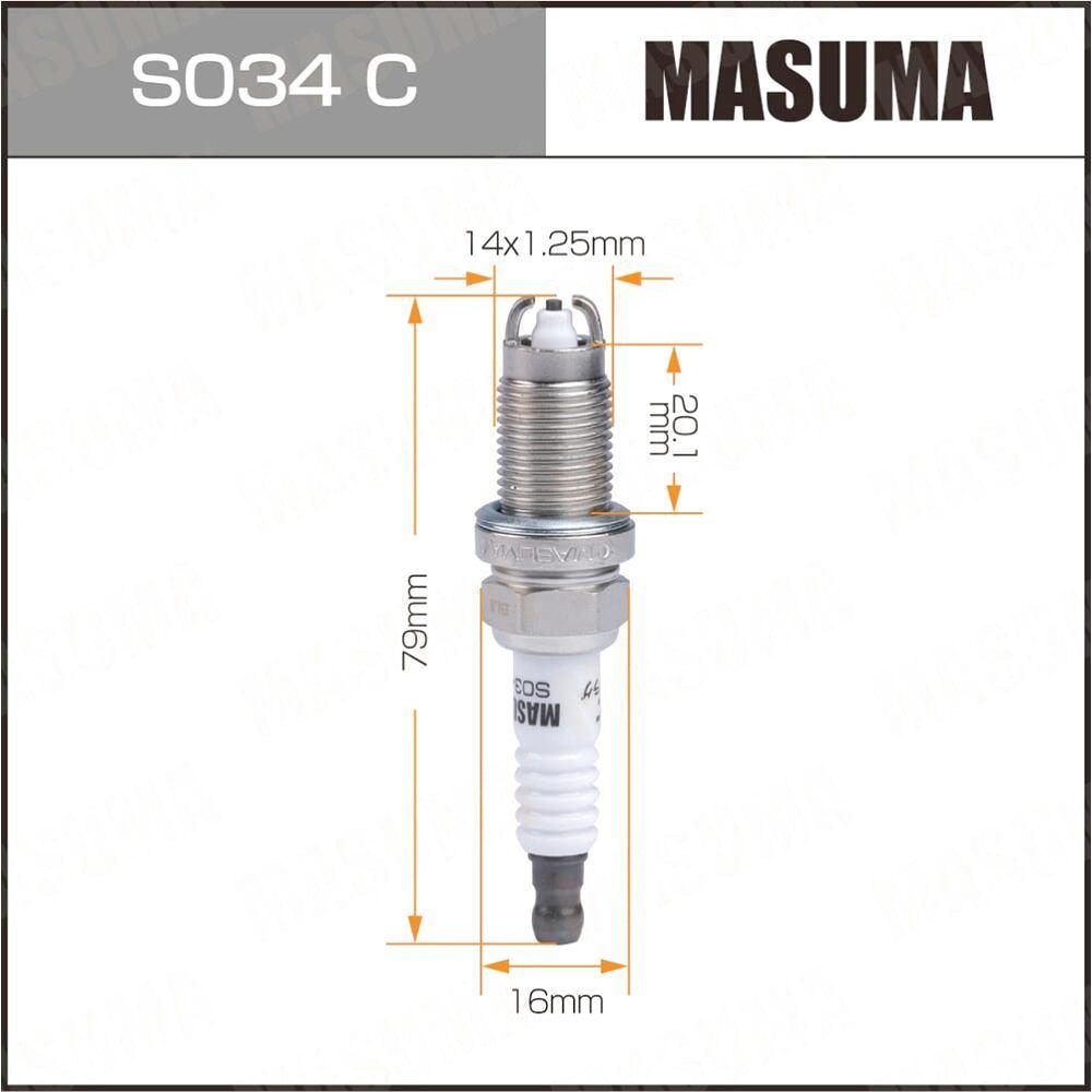 Masuma S034C BKR5EKUC 1 шт.