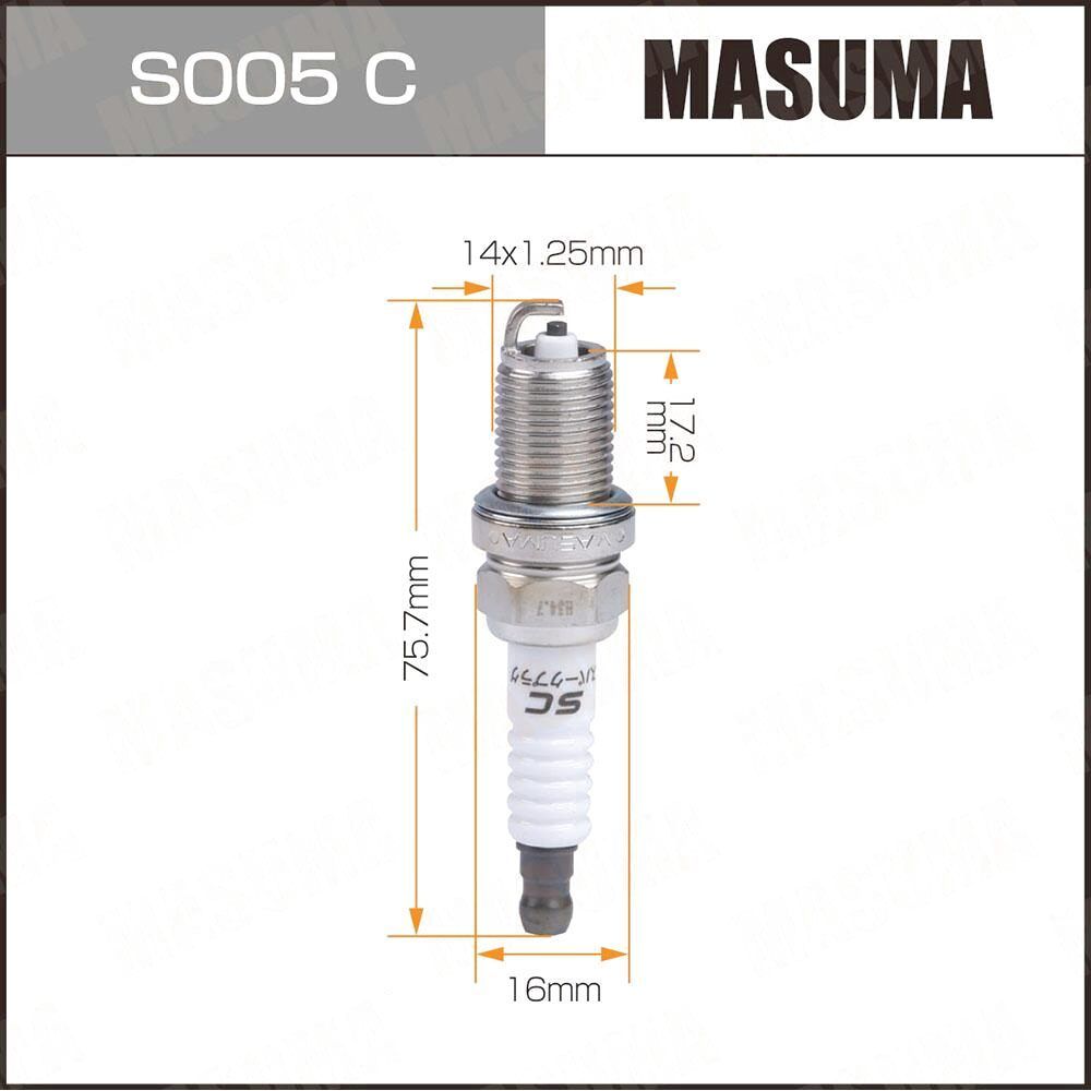 Masuma S005C BKR5E-11 1 шт.